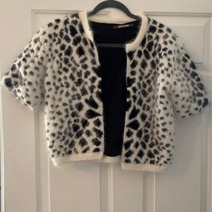 Roberto Cavalli crop jacket size 40